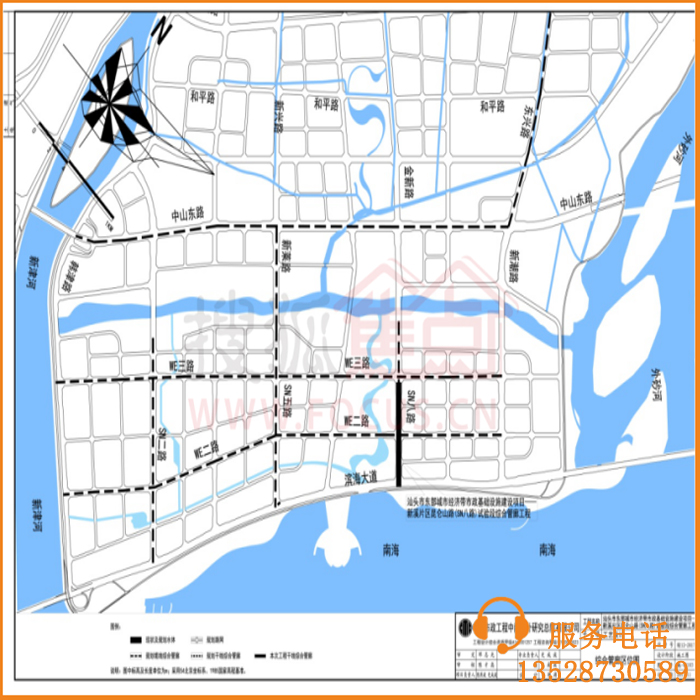汕头市东部城市经济带市政基础设施建设项目新溪片区昆仑山路（SN八路）实验段综合管廊工程